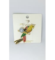 Colorful Parrot Premium Broş