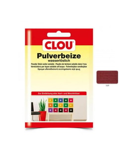 Suda Çözülen Oksit Toz Ahşap BoyasıCLOU Oksit Toz Boya Nr:169 Açık Maun 5gr