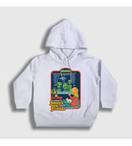 Presmono Unisex Çocuk Beyaz Jenny's New Friends Kapüşonlu Sweatshirt 538581tt