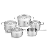 Fissler Pure Collection 9 Parça Metal Kapak Çelik Tencere Seti