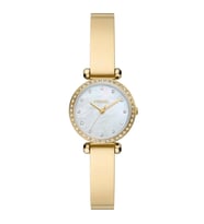 FOSSIL FBQ3895 ALTIN KAPLAMA TAŞLI KADIN KOL SAATİ