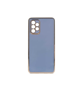 Samsung Galaxy A72 Uyumlu Kılıf Zore Bark Kapak (Açık Mavi)
