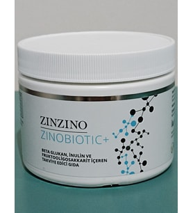 Zinzino Zinobiotic+ Beta Glukan, İnulin ve Fruktooligosakkarit İçeren Takviye Edici Gıda