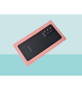 Samsung Galaxy A53 Arka Pil Batarya Kapağı Kapak ( Full Kamera Lensli ) SİYAH