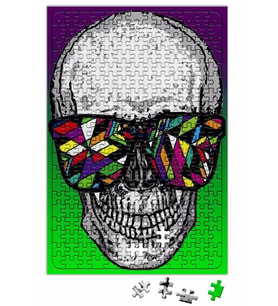 skull Puzzle 240 Parça Yapboz