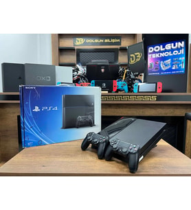 PlayStation 4 Parlak Kutulu 500 GB Çift Kol playstation 4 - PlayStation4 - Ps4 - ps4 (İKİNCİ EL)