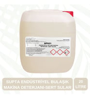 Supta Endüstriyel Bulaşık Makine Deterjanı - Sert Sular 20 LT