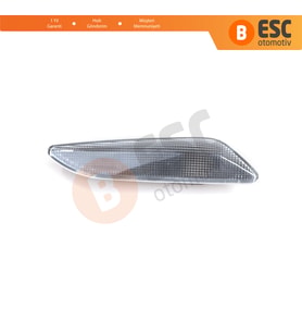 Fiat Egea Tipo 356 Alfa 147 156 Lancia Delta Ypsilon 3 İçin Beyaz Yan Çamurluk Sinyali SOL 60686517