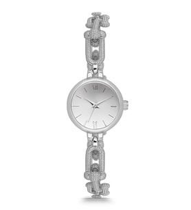Newera Watch Zincir Kordon Minimal Kadın Kol Saati
