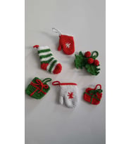 Yılbaşı Süsleri Amigurumi Organik Oyuncak