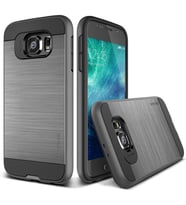 Verus Galaxy S6 ile Uyumlu Case Verge Kılıf Steel Silver