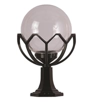 AVONNI BSU-68155-BSY-M2-K Siyah Boyalı Dış Mekan Aydınlatma E27 ABS Akrilik/Polietilen Cam 35cm