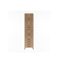 Hyperion Dolap 3 Raflı 6 Çekmeceli 4 Kapaklı 60x44x243 Aytaşı-Çam