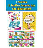 1.Sınıftan 2.Sınıfa Geçenler İçin  Hızlı Okuma ile Çıtır Türkçe Çalışma Kitabım+10 lu Hikaye Seti 3