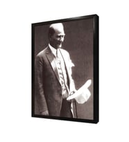 Atatürk Çerçeveli Mdf Tablo