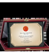 ODAK KUPA - Ahşap Plaketler - PL-043-M B - 15x20 cm