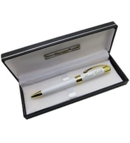 Signator® M576 Beyaz Altın Tükenmez Kalem  İsme Özel Kalem  Hediyelik Kalem (Karışık)