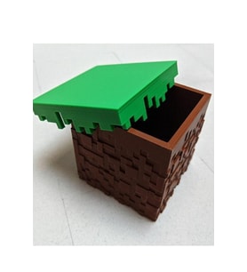 hayatvesanat Minecraft / Çim Blok /  Yeşil  Dekor