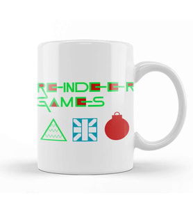 Squid Game Reindeer Games Kupa Bardak Porselen