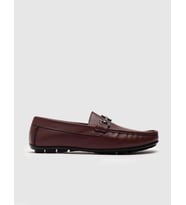 Hakiki Deri Bordo Erkek Loafer