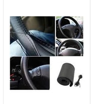 Fiat Linea Uyumlu Dikmeli Direksiyon Kılıfı Noktalı Siyah ( 38×10.5CM )