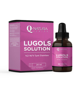 Q Natura Series, Lugols Solution % 2 iyot Damla 20 ml