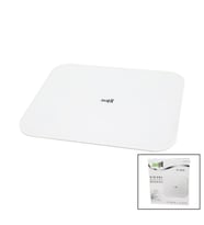 GİZLİ EKRAN -SOFT BEYAZ CAM ZEMİN DİJİTAL BASKÜL TERAZİ 180KG SENSÖR -LED EKRAN -ODA℃ TF-1070 (5343)