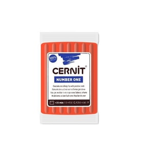 Cernit Number One Polimer Kil 56 gr 428 Poppy Red 