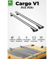 S-Dizayn Subaru Outback Estate S-Bar Cargo V1 Ara Atkı Tavan Taşıyıcı Barı Gri 110 Cm 1994-1999 A+ Kalite