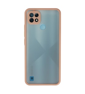 Realme C21 Kılıf Montreal Silikon Kapak - Pembe