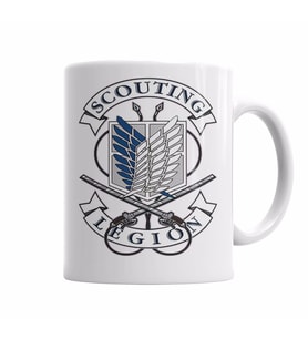 Attck On Titan Scoutıng Kupa Bardak Porselen