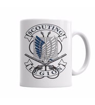 Attck On Titan Scoutıng Kupa Bardak Porselen