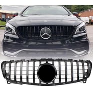 Mercedes A Serisi W176 GTR Ön Panjur Parlak Siyah 2012-2015
