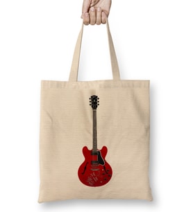 Harry Styles Guitar 03 Bez Çanta Uzun Saplı