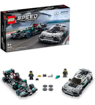 LEGO Speed Champions 76909 Mercedes-AMG F1 W12 E Performance & Mercedes-AMG Project One
