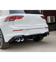 Drs Tuning Drs Tuning Golf Uyumlu 8 ''R'' Difüzör (Piano Black) - 4 Egzoz (Life Style İmpression Paket İçin)