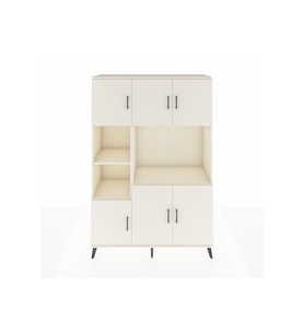 Hyperion Gardrop 9 Raflı 6 Kapaklı 132x44x195 Aytaşı-Aytaşı