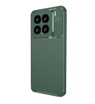 Xiaomi Mi 15 Kılıf Auto Focus Karbon Kapak - Koyu Yeşil