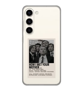 Samsung Galaxy S23 Uyumlu How I Met Your Mother Tasarımlı Şeffaf Telefon Kılıfı