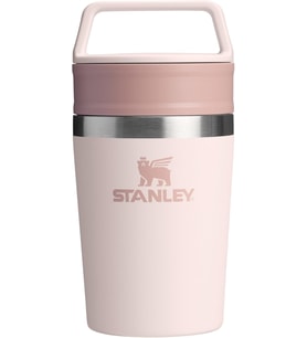 Stanley Cafe To-Go Travel Mug Termos Bardak, Pembe Kuvars (Rose Quartz), 0.23 Litre