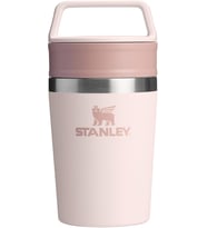 Stanley Cafe To-Go Travel Mug Termos Bardak, Pembe Kuvars (Rose Quartz), 0.23 Litre