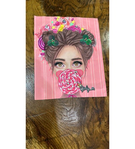 ZİRKON TAŞLI PUL PAYETLİ KIZ ARMA DİKİŞ APLİKE 24X20 CM