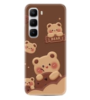 Infinix Hot 60 Kılıf Boutique Baskılı Resimli Bears Pcode -032