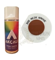 Akçalı Akrilik Sprey Boya AÇIK KAHVE 400 ml - 305