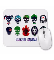 Suicide Squad Enchantress Deadshot Mouse Pad