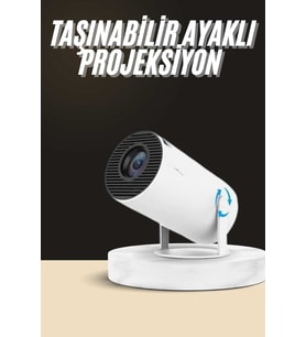 Northcity Taşınabilir Mini Projektör - Android 11.0, 120 ANSI Lümen, 720P, 40-130 inç Ekran