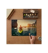Kanyonda Kano Turu Tasarımı 240 parça Ahşap Puzzle Ahşap Kutuda MP07435