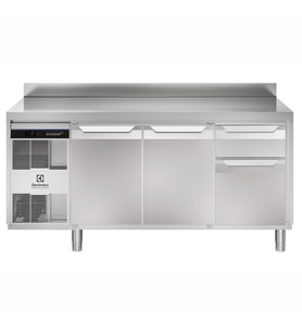 Electrolux Professional EH3H3AAD Endüstriyel Tip Soğ Tezgah 2k+1/3+2/3 Çek.440 Lt ,sırtlı ,710042