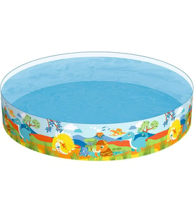 Bestway Filln Eğlenceli Kürek Havuzu, Dino, 244 X 46 Cm (Çok Renkli)