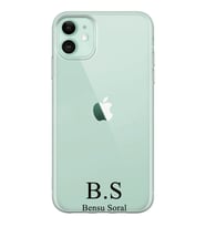 Klasik İsim Tasarımlı Şeffaf Telefon Kılıfı (Tüm Modeller Mevcuttur)